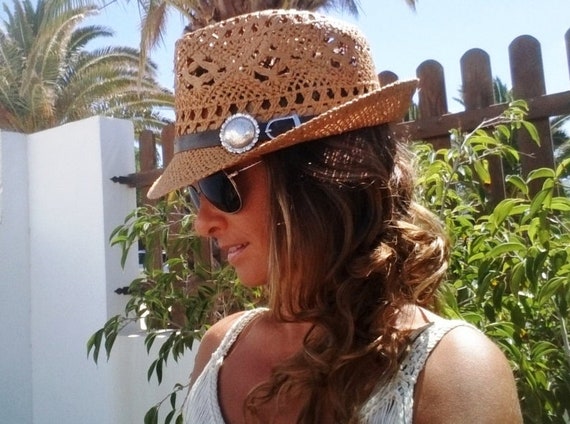 Fedora Hat, Leather Hat, Straw Hat, Sun Hats, Hats for Women