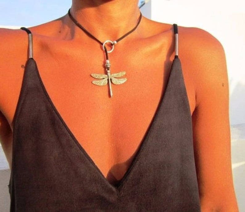 Y Necklace Lariat Necklace Silver Jewelry Bohemian Jewelry - Etsy