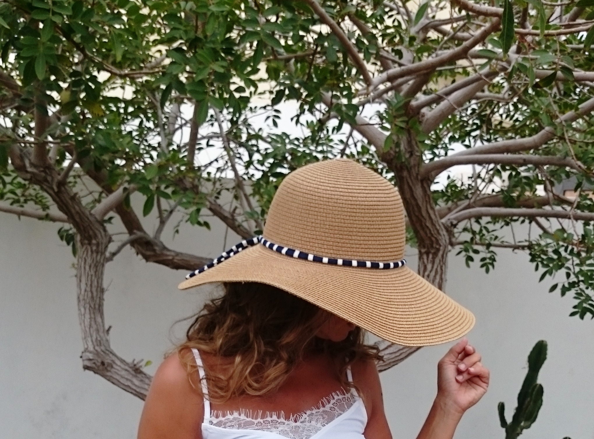 Beach Wide Brim Hat Floppy Straw Hats 