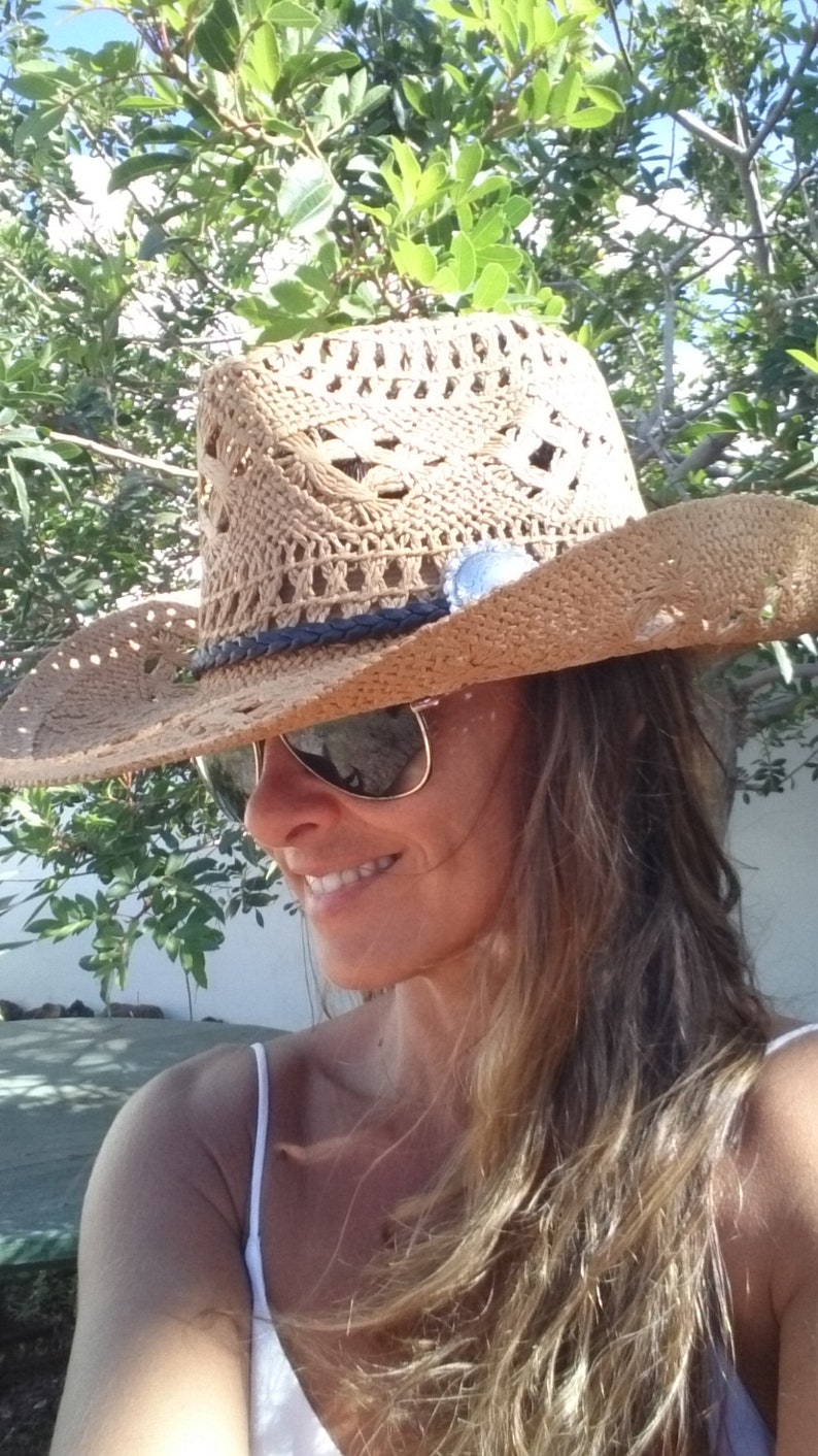 sun Party and festival hat western cowboy hat for women summer and beach hat straw hats