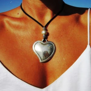 Long necklace, heart necklace, Boho jewelry, bohemian jewelry, hippy jewelry, bohemian necklaces, boho necklaces, minimalist jewelry