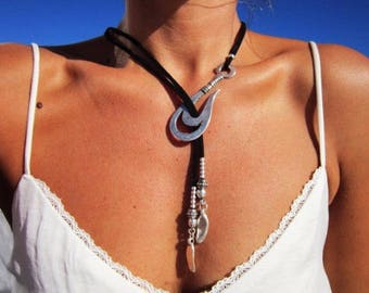 Y necklace, lariat necklace, silver jewelry, bohemian jewelry, hippy jewelry, bohemian necklaces, boho necklaces, minimalist jewelry