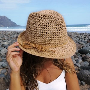 SALE 70% Fedora hat for women, sun hats, beach hats, Straw hat, Womens hats, summer hats, vacation hat, fashion hats, women fedora hat