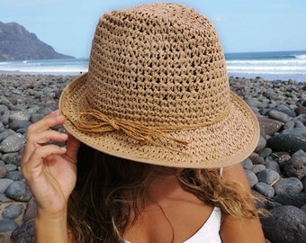 VERKOOP 70% Fedora hoed voor dames, zonnehoeden, strandhoeden, strohoed, dameshoeden, zomerhoeden, vakantiehoed, modehoeden, vrouwen fedora hoed
