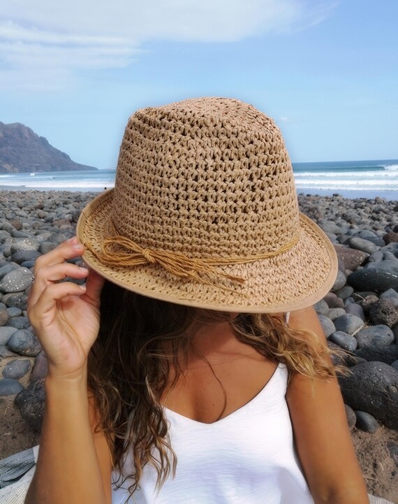 Straw hat women's fashion hot sale
