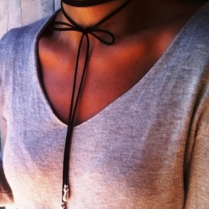 handmade jewelry, leather bohemian necklace, silver original necklaces, personalized jewelry