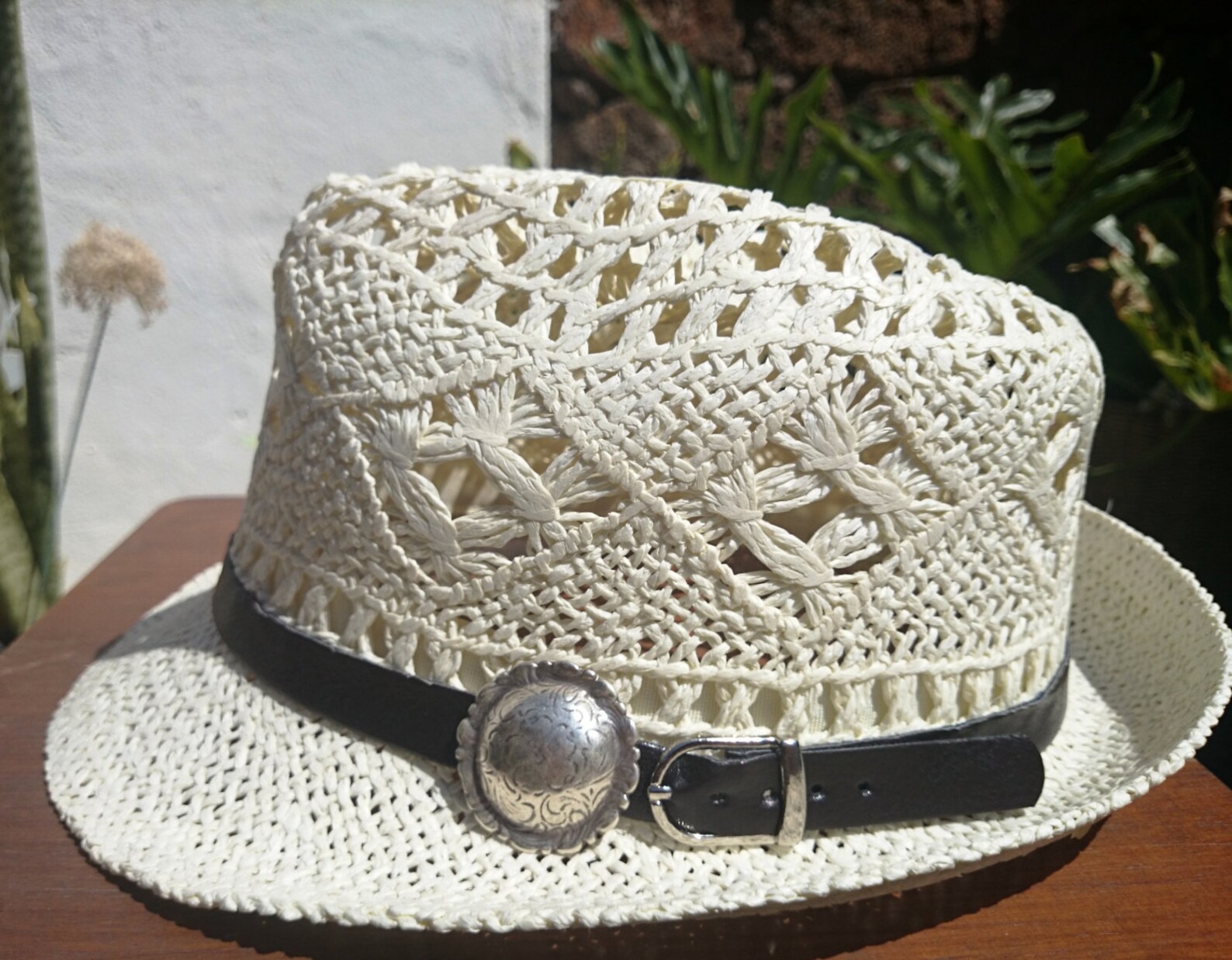 Fedora Beach Hat Fedora Hats for Women Straw Hat Ivory Hat Etsy