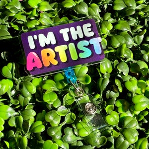 IM THE ARTIST Badge Reel