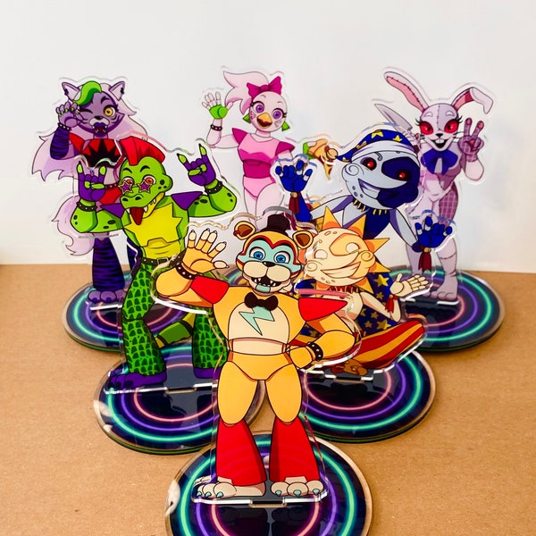 FNAF Security Breach Acrylic Standees