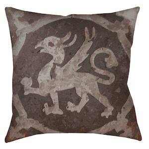 Mittelalterliches Griffin Art Home Decor Kissen Inspiriert vom 14.