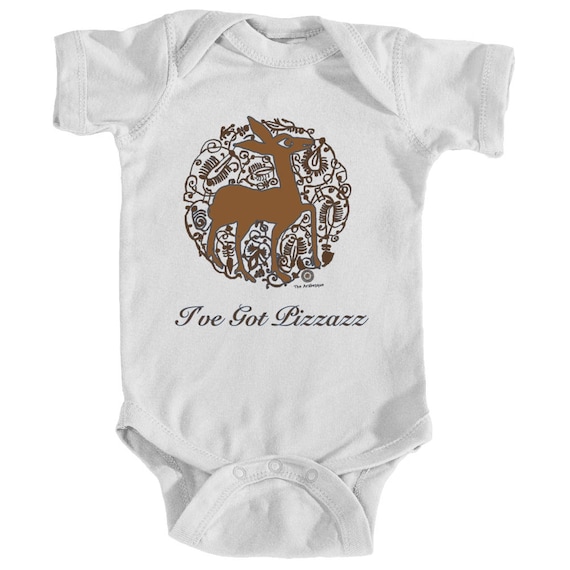 Pizzazz -  Medieval Valencian Deer and Nature Design Bodysuit by The Arabesque