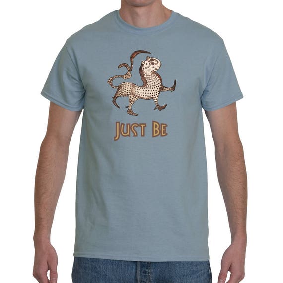 Just Be Medieval Lion Motif T-Shirt by The Arabesque