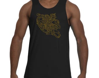 The Mantle Premium Tank For Men - by The Arabesque