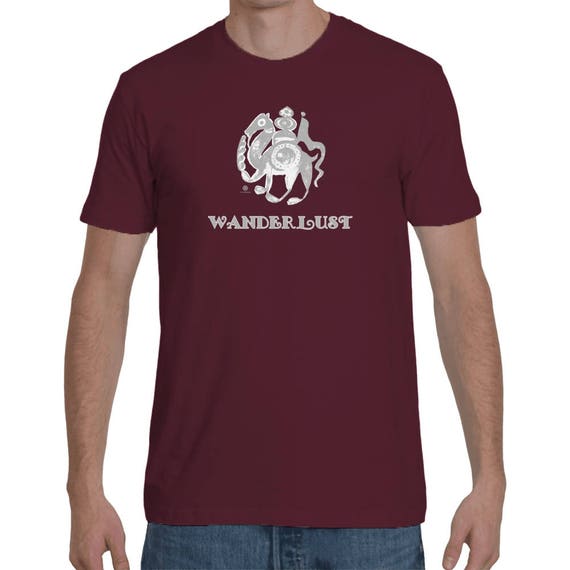 Touareg -A Wanderlust Camel T-Shirt By The Arabesque