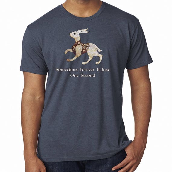 The White Rabbit Men's Premium Triblend T-Shirt by The Arabesque