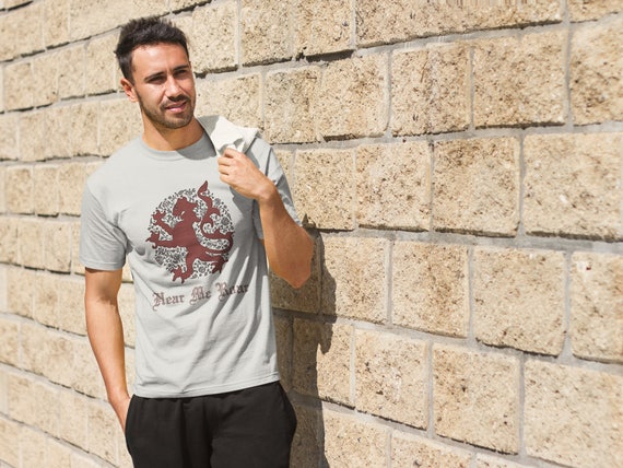 A Lion's Roar - Medieval Lion Arabesque T-Shirt