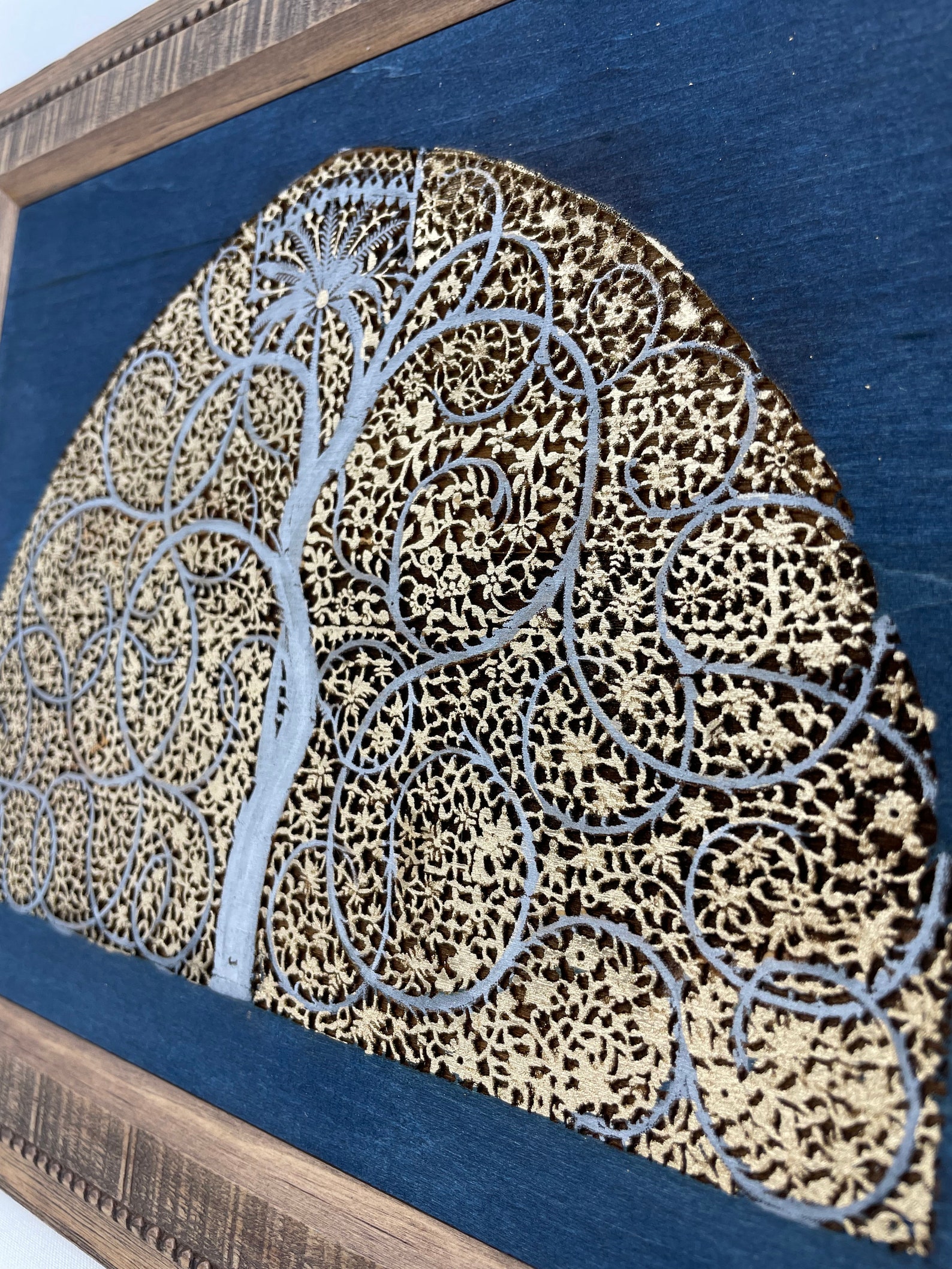 The Arabesque® Medieval Indian Tree of Life Arabesque; Indian Art ...