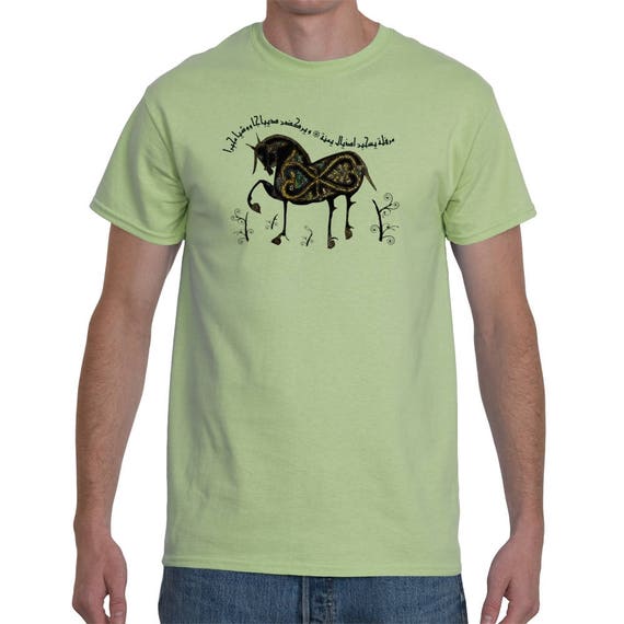 Silk Swagger - Medieval Horse T-Shirt by The Arabesque