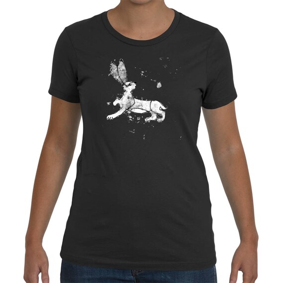 The Talking Rabbit Women's Premium Triblend T-Shirt by The Arabesque