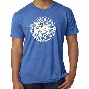 It's A Gazelle Thing Premium Tri-Blend Cotton T-shirt For Men by The Arabesque image 3