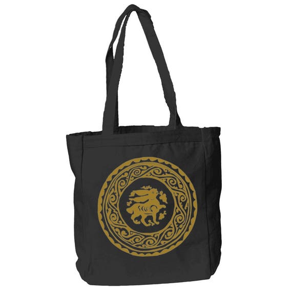 The Arabesque Bunny Medieval Hare Tote Bag by The Arabesque