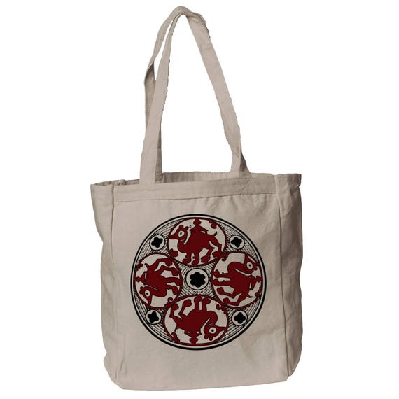 Camel A Lot - Medieval Art 12 oz Book Tote Bag By The Arabesque