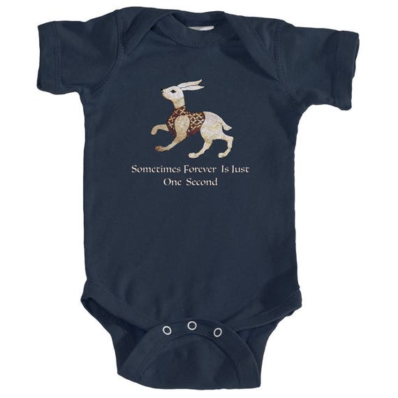 The White Rabbit Infant Bodysuit by The Arabesque