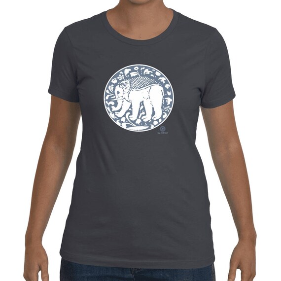 Regal - Medieval Elephant Zen T-Shirt By The Arabesque