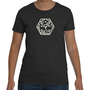 Invoke - By The Arabesque Women&#39;s Nature T-shirts; Arabesque design; Historian gift; Medieval art; Islamic art; Hares and Rabbits