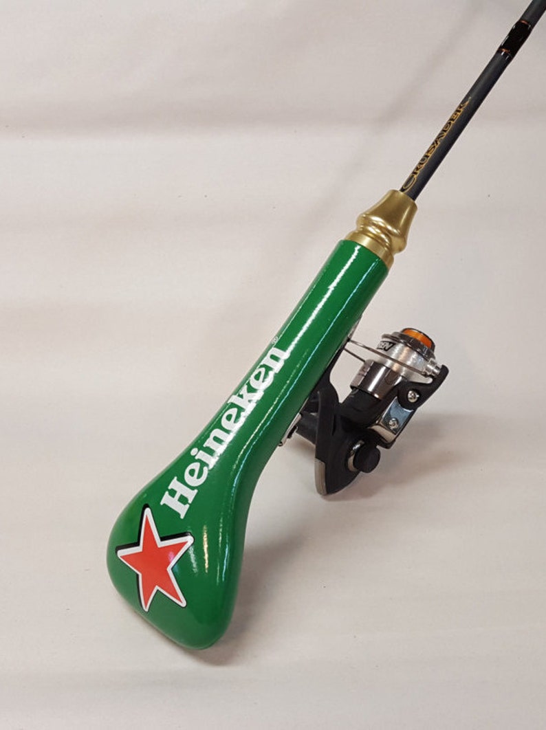Heineken Beer Tap Fishing Pole Etsy