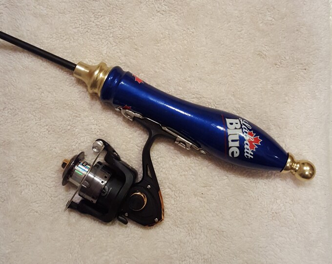 Labatts Blue Beer Tap Fishing Pole Etsy