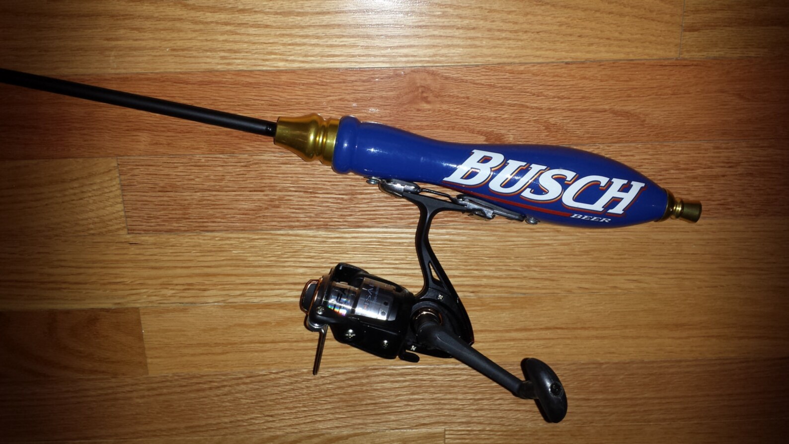 Busch Beer Tap Fishing Pole Etsy