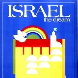 Israel El Sueño. Cartel original. 1979