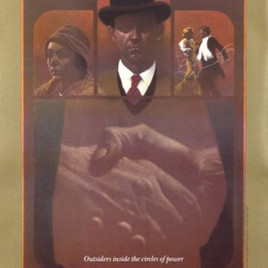 Extraños y hermanos. Cartel original. 1985