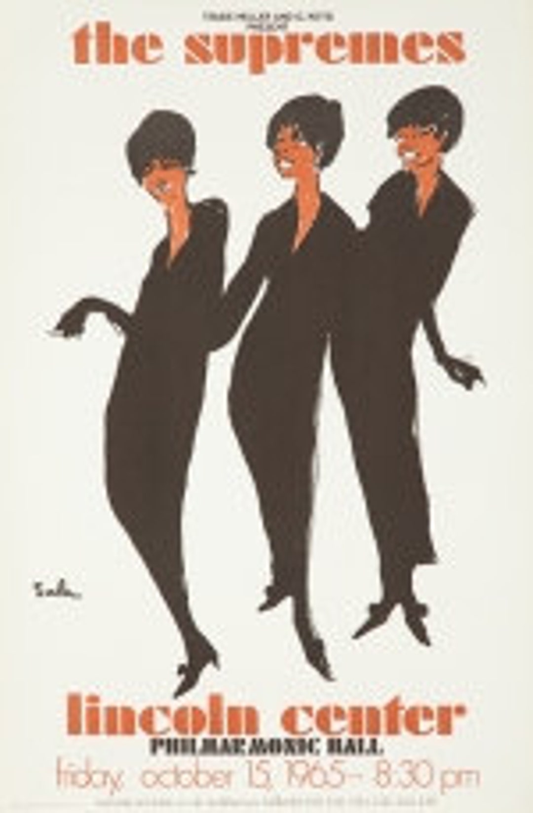 The Supremes / Lincoln Center. Original Poster. 1965 - Etsy
