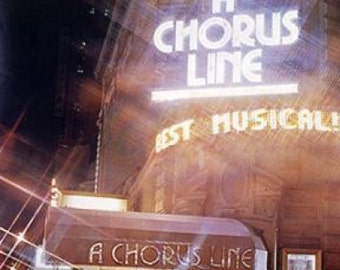 A Chorus Line. Original Poster. 1978