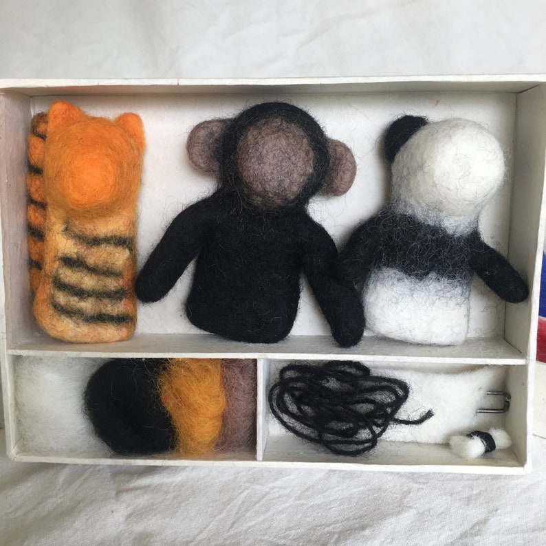 Finger Puppet Needle Felting Kits