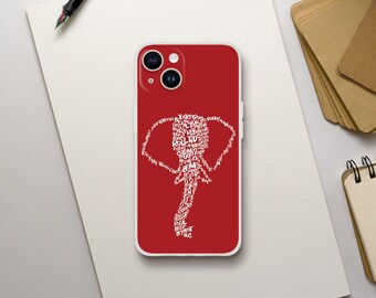 Alabama Elephant, Custom Flexi Phonecase