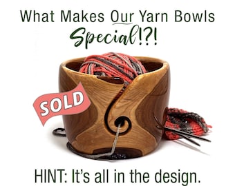 NOT For Sale > Info only! "With so many choices/styles which Yarn Bowl is right for you?"