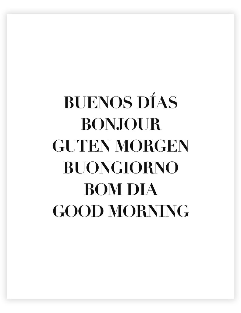 Good Morning and Good Night Printable Art SET - Etsy