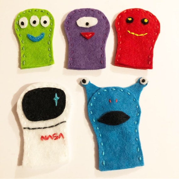 handmade finger puppets