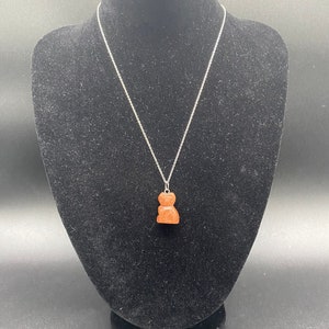 Brown goldstone cat sterling silver necklace, pendant necklace, animal lover gift, cat lover gift, healing jewellery, brown gift,