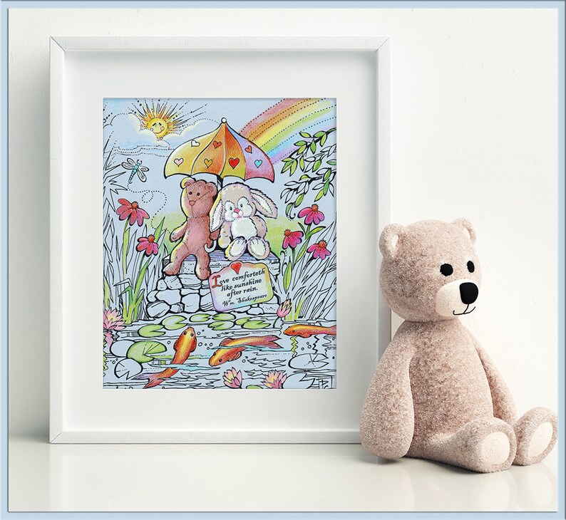 Instant Download Printable Color Book Pages Greeting Card Note Cards Shakespeare Quote - Etsy