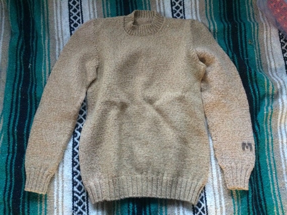 Vintage hand knit Scandinavian Sweater