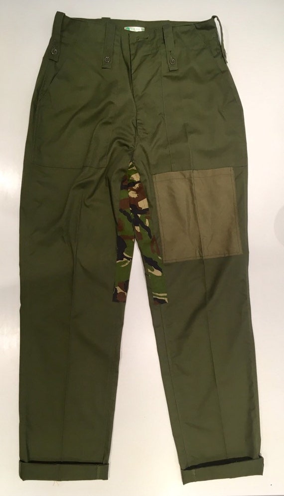 olive green cargo trousers