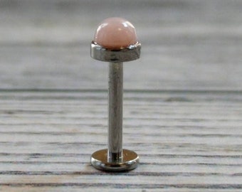 Opal Labret Stud | Etsy