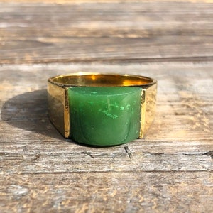 Canadian Nephrite Jade Ring, R0364 image 2