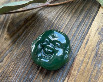 カナダ産翡翠タイ仏像彫刻 - 3サイズあり、翡翠彫刻、翡翠仏像 - Etsy 日本