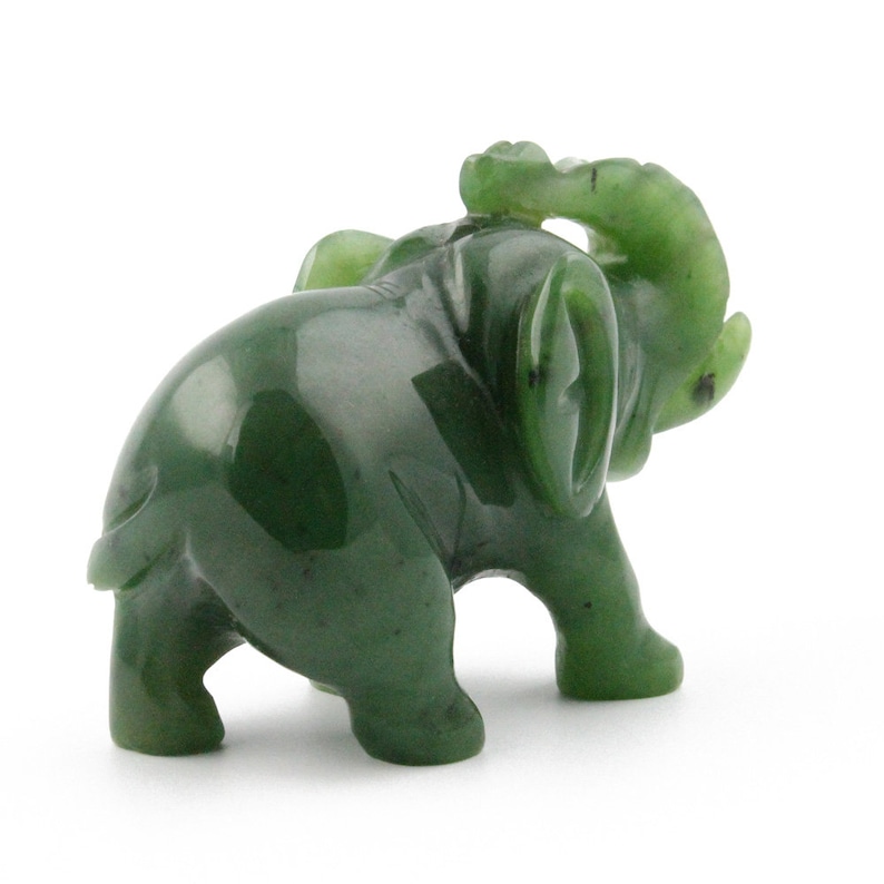 Canadian Jade Elephant Figurine multiple Sizes Available - Etsy UK