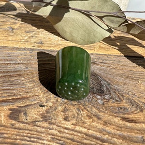 Canadian Jade Thimble